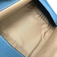 HERMES Equi Pouch Bag Second Bag Clutch Bag Toile H Women's Blue Paradise Blue