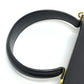 Salvatore Ferragamo BX-212193 Gancini Square Bag, 2-Way Handbag/Shoulder Bag, Leather, Black, Women's
