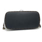 LOUIS VUITTON M56960 Shearling Monogram Flower LV Initial Neverfull MM Fluffy Shoulder Bag Tote Bag in Calf Leather, Black