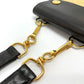 CHANEL Matelasse Two-Tone Bag Pouch Waist Bag Lambskin Women's Black/Beige