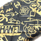 CHANEL Camellia CC Coco Mark Matelasse iPhone X &amp; XS 2019AW Calfskin Case, Women's, Black and Gold