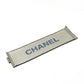 CHANEL Logo 99S Vintage Nylon Bracelet for Women, Silver and Blue