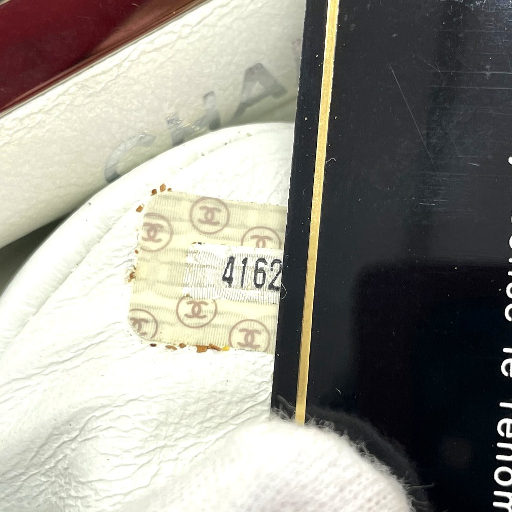 CHANEL ココマーク がま口 マトラッセ カバン チェーン ショルダーバッグ ベロア レディース グリーン×シルバー金具