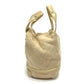 CHANEL CC Coco Mark Fluffy Bag Handbag Mouton Women's Beige x Gold Hardware