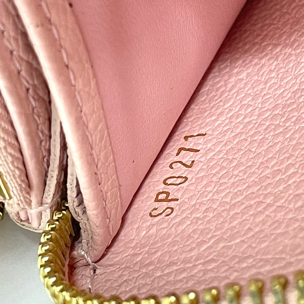 LOUIS VUITTON M80403 モノグラム アンプラント バイ・ザ・プール ジッピーウォレット 長財布 モノグラムアンプラントレザー レディース ブトンドローズ /ピンク ゴールド金具 ピンク