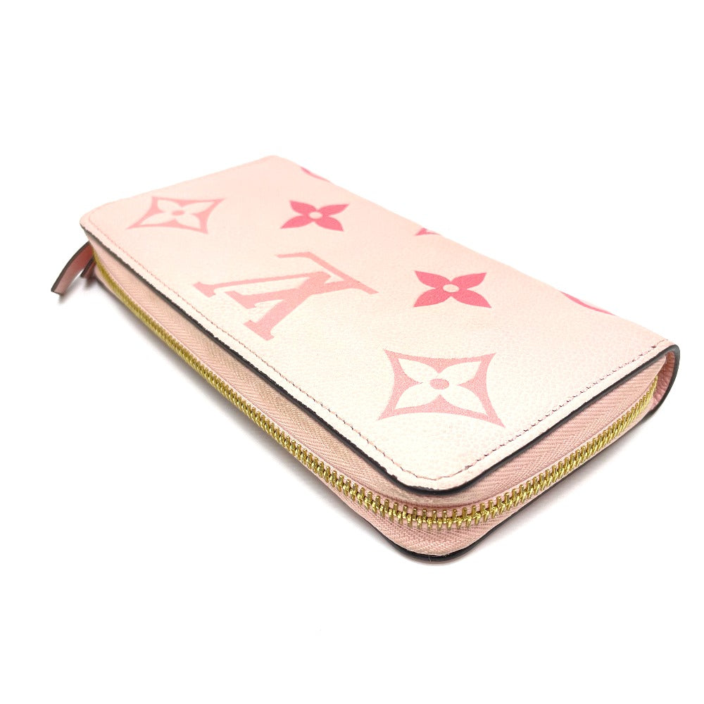 LOUIS VUITTON M80403 モノグラム アンプラント バイ・ザ・プール ジッピーウォレット 長財布 モノグラムアンプラントレザー レディース ブトンドローズ /ピンク ゴールド金具 ピンク
