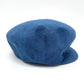 HERMES Newsboy Hat, Linen, Women's, Blue