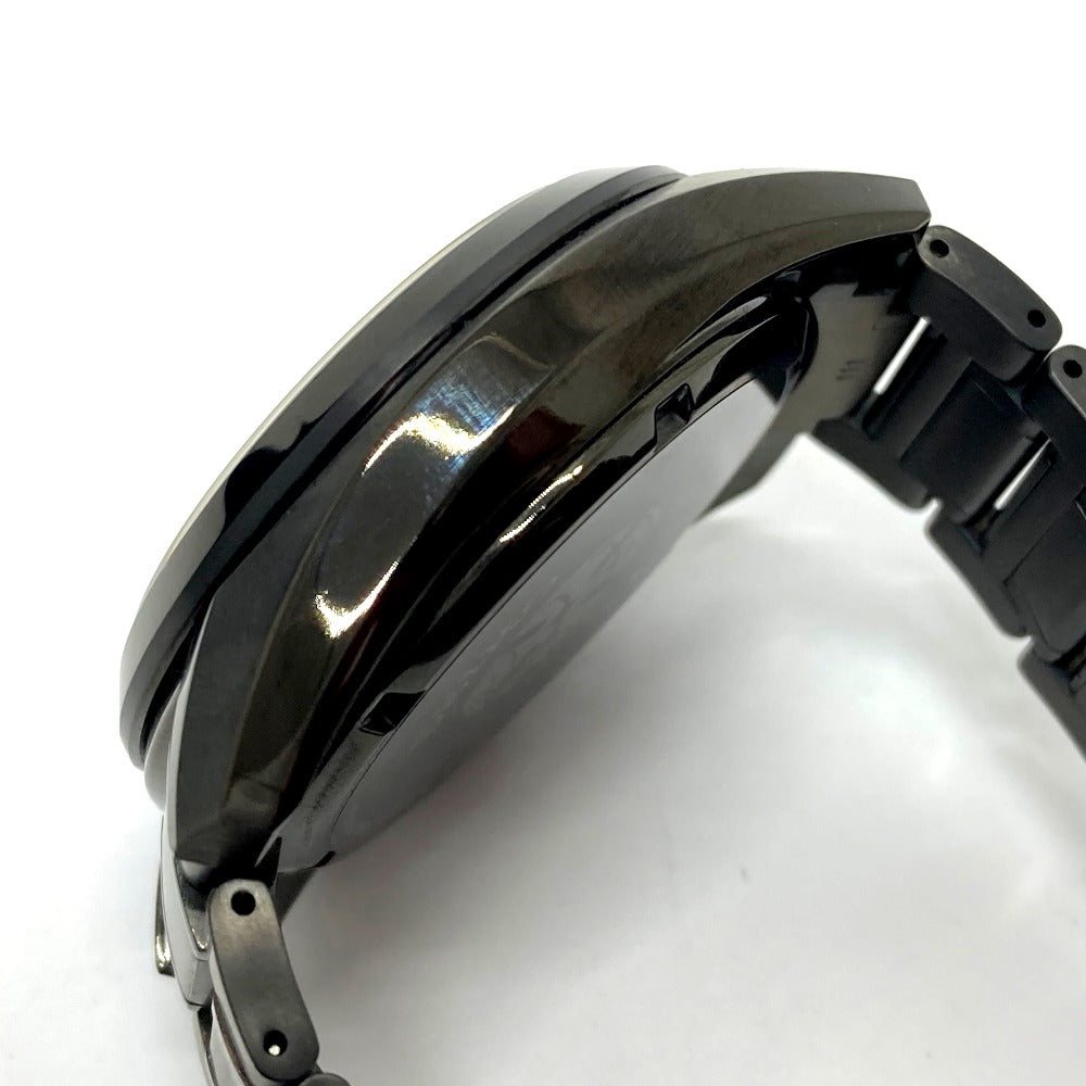 SEIKO SBXC069/5X53-0AV0 Astron Global Line Day Date GPS Solar Radio-Controlled Watch Titanium Men's Black
