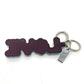 FENDI 12473513 Logo Studs Bag Key Ring Charm with USB, Rubber Keychain, Women's, Multicolor