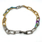 LOUIS VUITTON M80177 Collier Signature Chain Necklace in Multicolor, Men's Metal