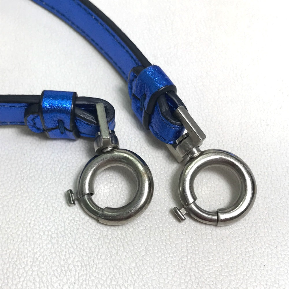 Maison Margiela 5AC  カバン 2WAYバッグ ハンドバッグ ショルダーバッグ レザー レディース ガンメタ ブルー - brandshop-reference