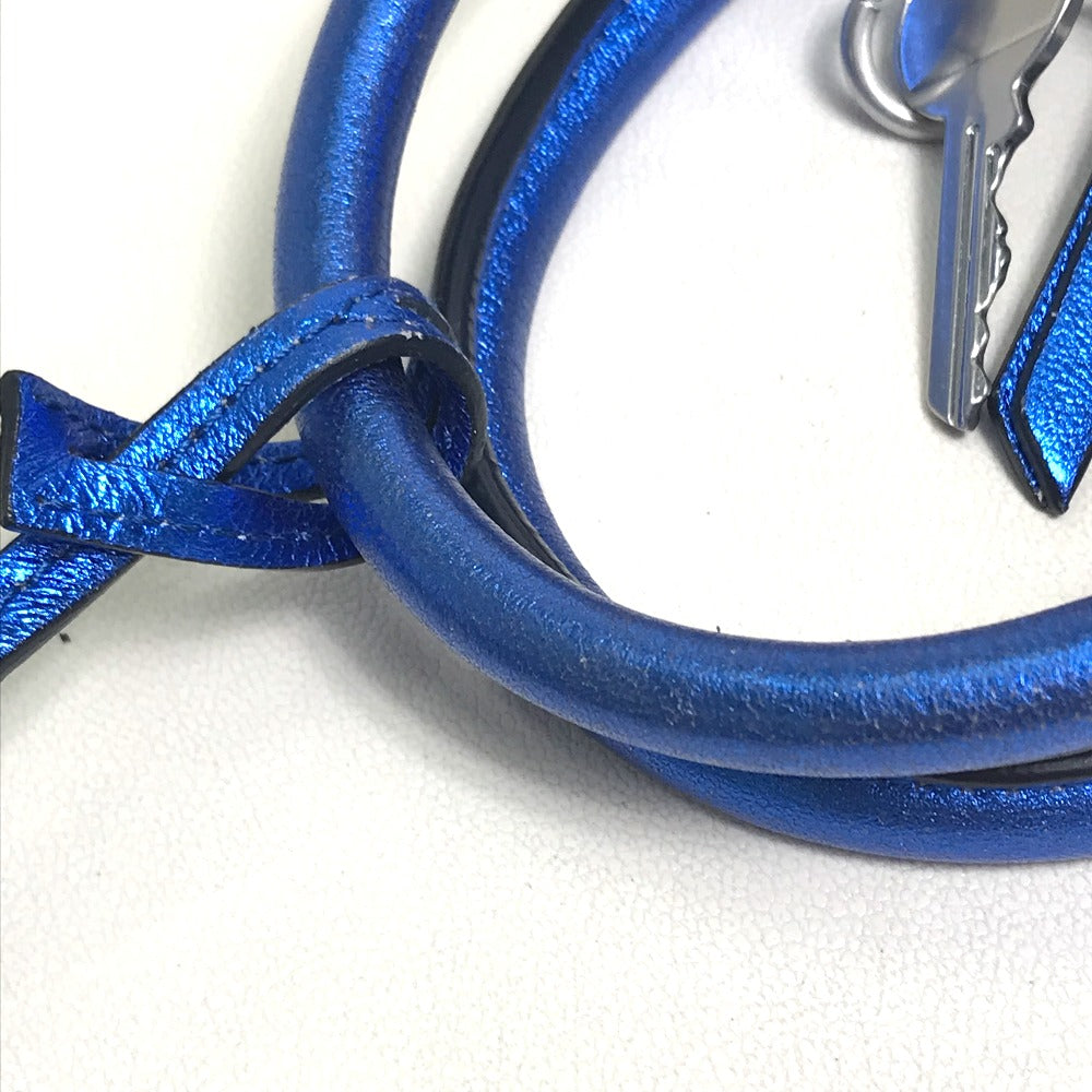 Maison Margiela 5AC  カバン 2WAYバッグ ハンドバッグ ショルダーバッグ レザー レディース ガンメタ ブルー - brandshop-reference