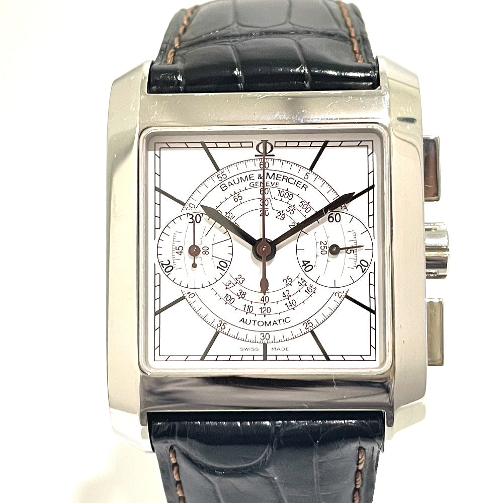 Baume & Mercier MOA08607 クロノグラフ ハンプトンクラシック 自動巻き 腕時計 SS メンズ - brandshop-reference