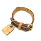 LOUIS VUITTON M58071 Monogram Collier Baxter MM Dog/Pet Collar, Monogram Canvas, Unisex, Brown