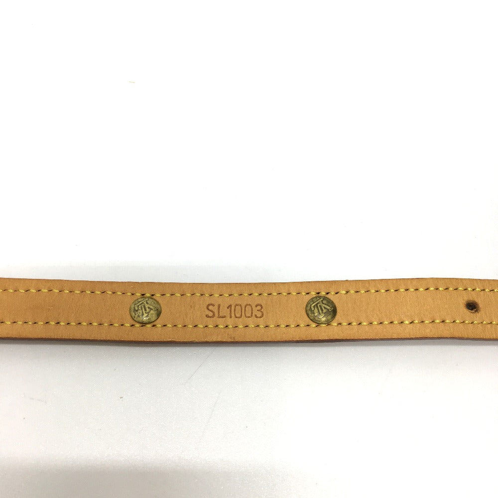 LOUIS VUITTON M58071 Monogram Collier Baxter MM Dog/Pet Collar, Monogram Canvas, Unisex, Brown