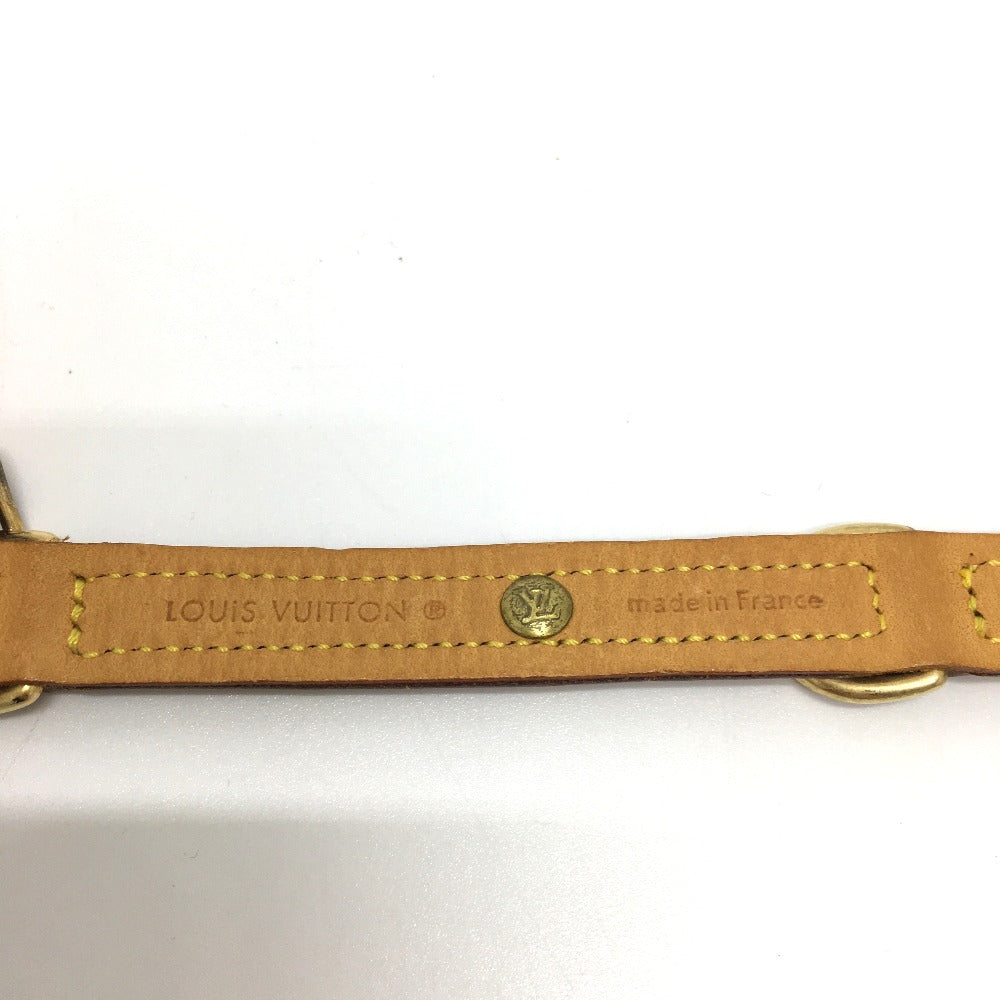 LOUIS VUITTON M58071 Monogram Collier Baxter MM Dog/Pet Collar, Monogram Canvas, Unisex, Brown