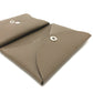 HERMES Calvi Duo Business Card Holder, Bifold Card Case, Chevre Mysore, Women's, Etoupe, Brown