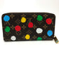 LOUIS VUITTON M81864 モノグラム ジッピーウォレット 草間彌生 長財布 モノグラムキャンバス レディース ブラウン