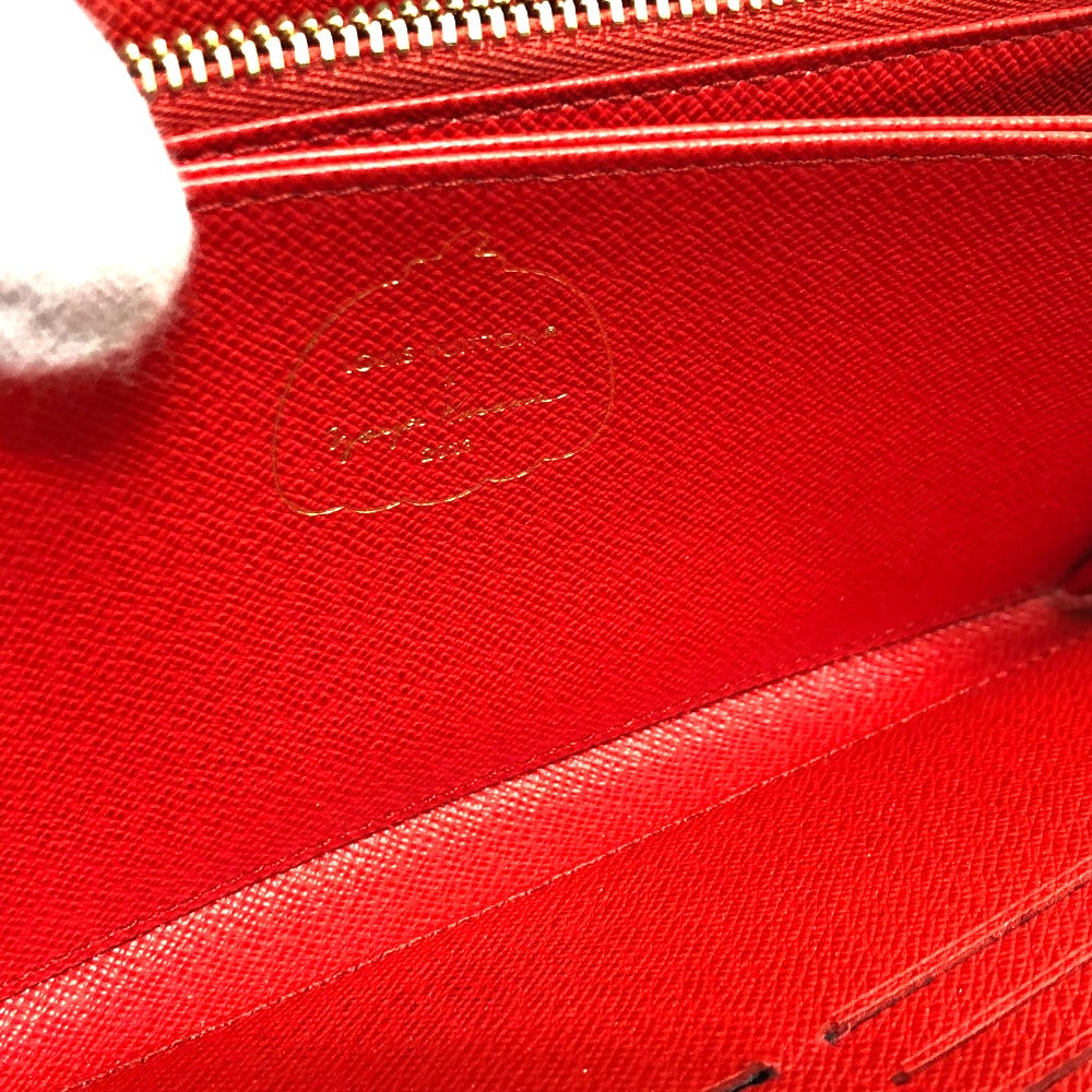 LOUIS VUITTON M81864 モノグラム ジッピーウォレット 草間彌生 長財布 モノグラムキャンバス レディース ブラウン