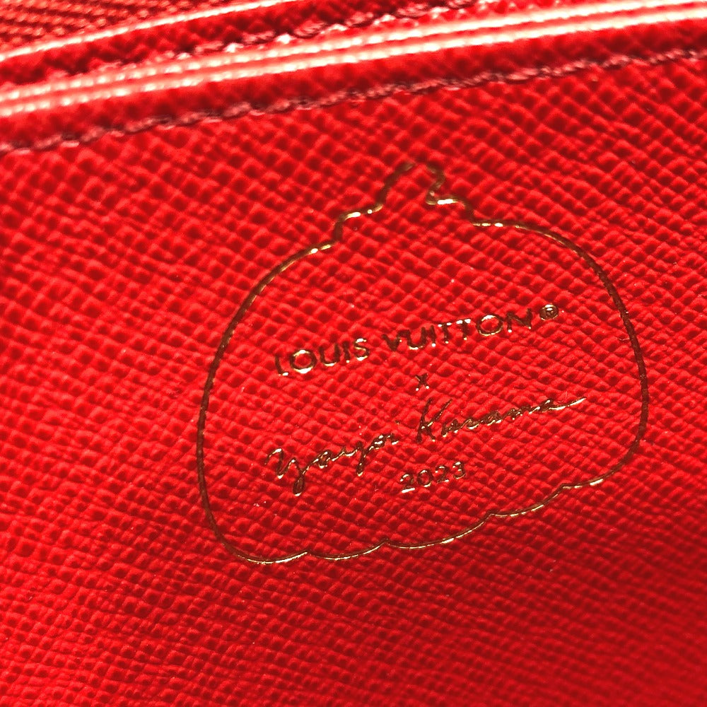 LOUIS VUITTON M81864 モノグラム ジッピーウォレット 草間彌生 長財布 モノグラムキャンバス レディース ブラウン