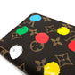 LOUIS VUITTON M81864 モノグラム ジッピーウォレット 草間彌生 長財布 モノグラムキャンバス レディース ブラウン