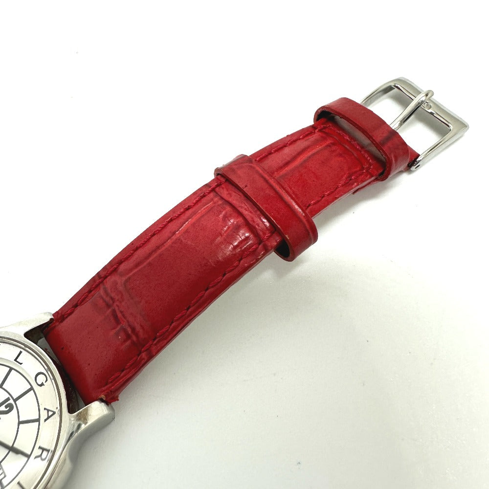 BVLGARI Solotempo Quartz Date Watch, Stainless Steel, Women's, Silver