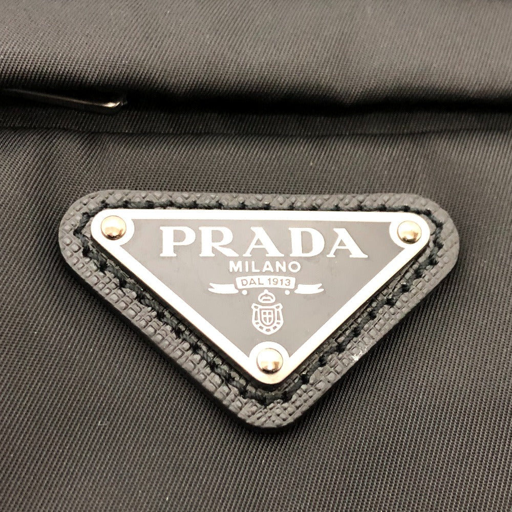 PRADA UJL206 トライアングルロゴ アディダスコラボ adidas スウェット Re Nylon トップス アパレル 長袖 ライン トレーナー ナイロン メンズ ブラック - brandshop-reference