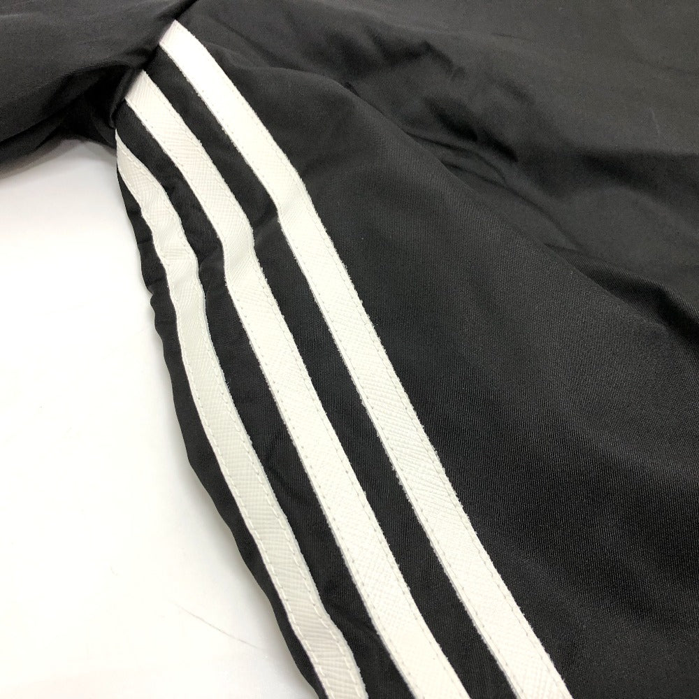 PRADA UJL206 トライアングルロゴ アディダスコラボ adidas スウェット Re Nylon トップス アパレル 長袖 ライン トレーナー ナイロン メンズ ブラック - brandshop-reference