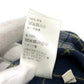 CELINE 2C555198O Checked Wool Loose Shirt, Men's Navy, Long Sleeve Wool Shirt