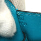 HERMES Clutch Bag with Stopper Chaine d'Ancre Flat Second Bag Pouch Chevre Mysore Women's Blue Jean