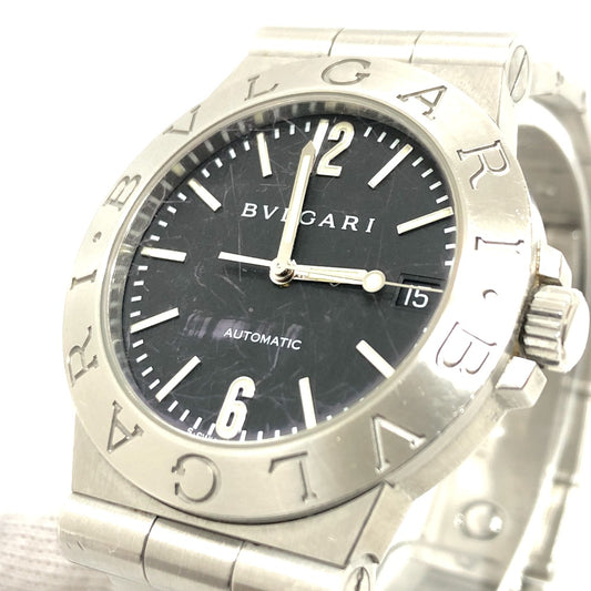 BVLGARI LCV35S ディアゴノ デイト 自動巻き　時計 腕時計 SS メンズ - brandshop-reference