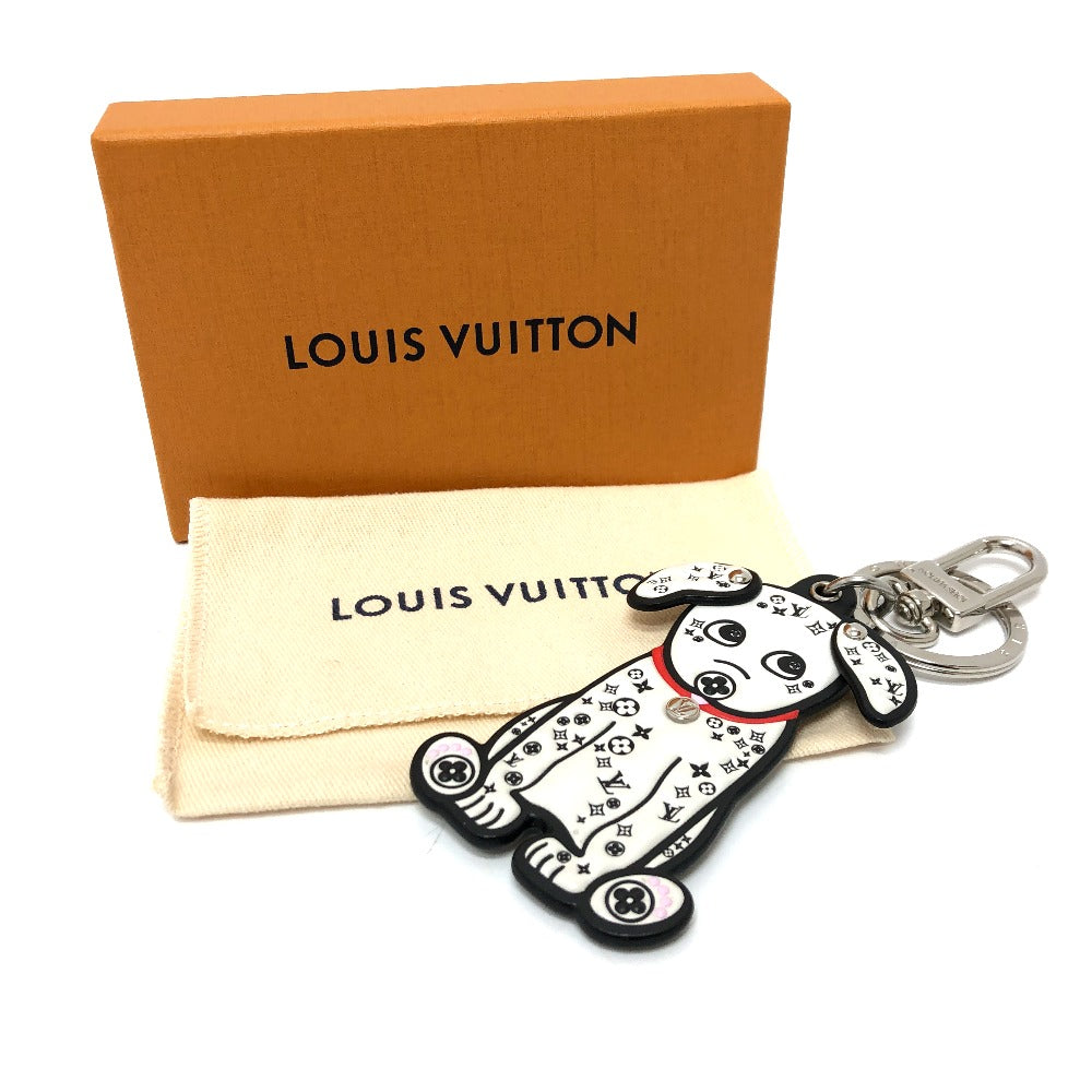 LOUIS VUITTON M00746 ポルトクレ・ダルメシアン キーチェーン バッグチャーム レザー ユニセックス - brandshop-reference