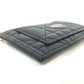 Dior S5131UWHC_M900 カロ カナージュ Dior Caro Cosmos ジップ カードホルダー L字ファスナー 小銭入れ ウォレット カードケース コインケース レザー レディース ブラック