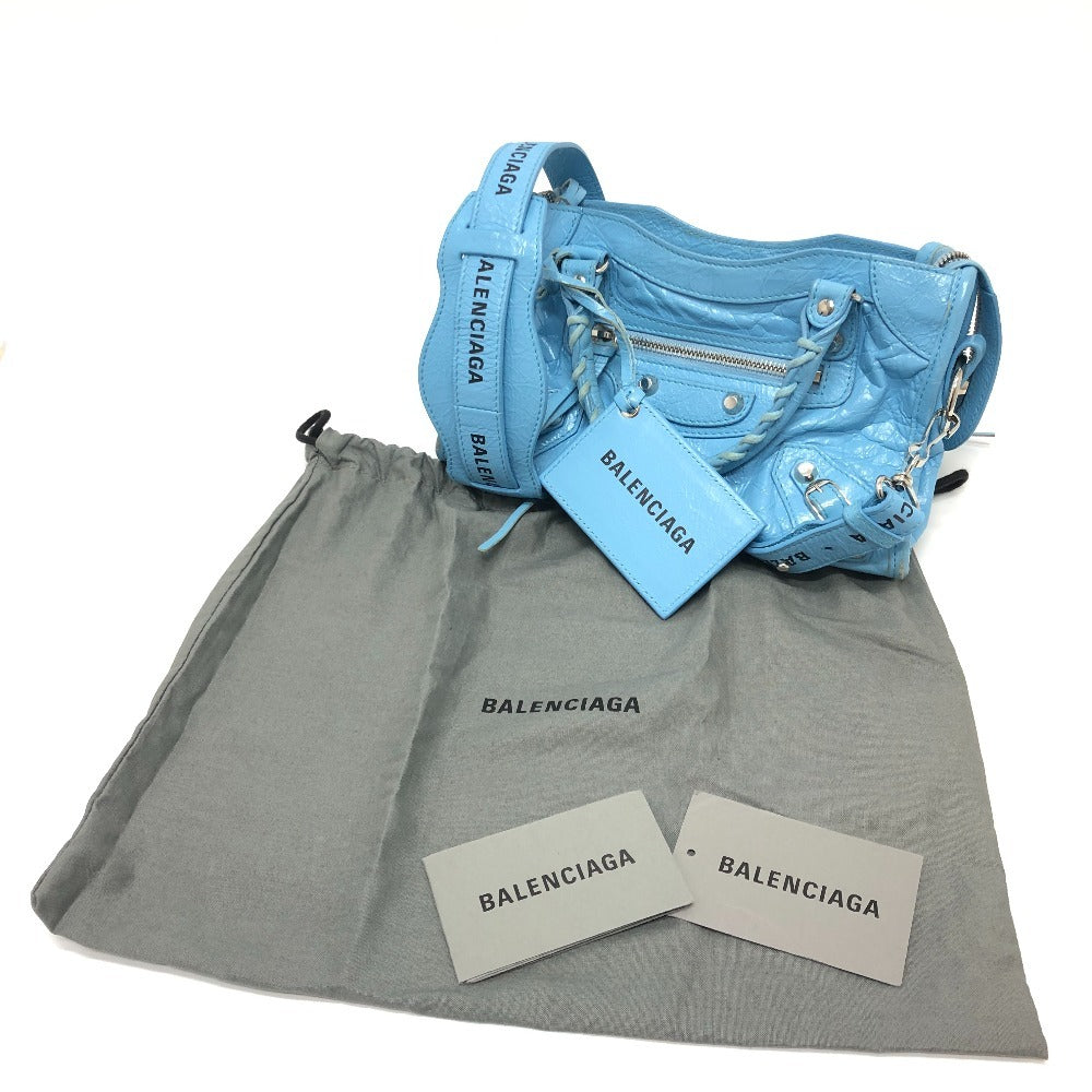 BALENCIAGA 300295 クラシック ミニシティ 2WAY ショルダー 斜め掛け 肩掛け カバン ハンドバッグ レザー レディース - brandshop-reference