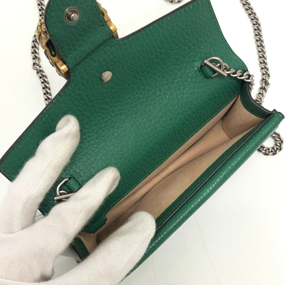 GUCCI 476432 ディオニュソス チェーン 肩掛け 斜め掛け カバン ショルダーバッグ レザー レディース