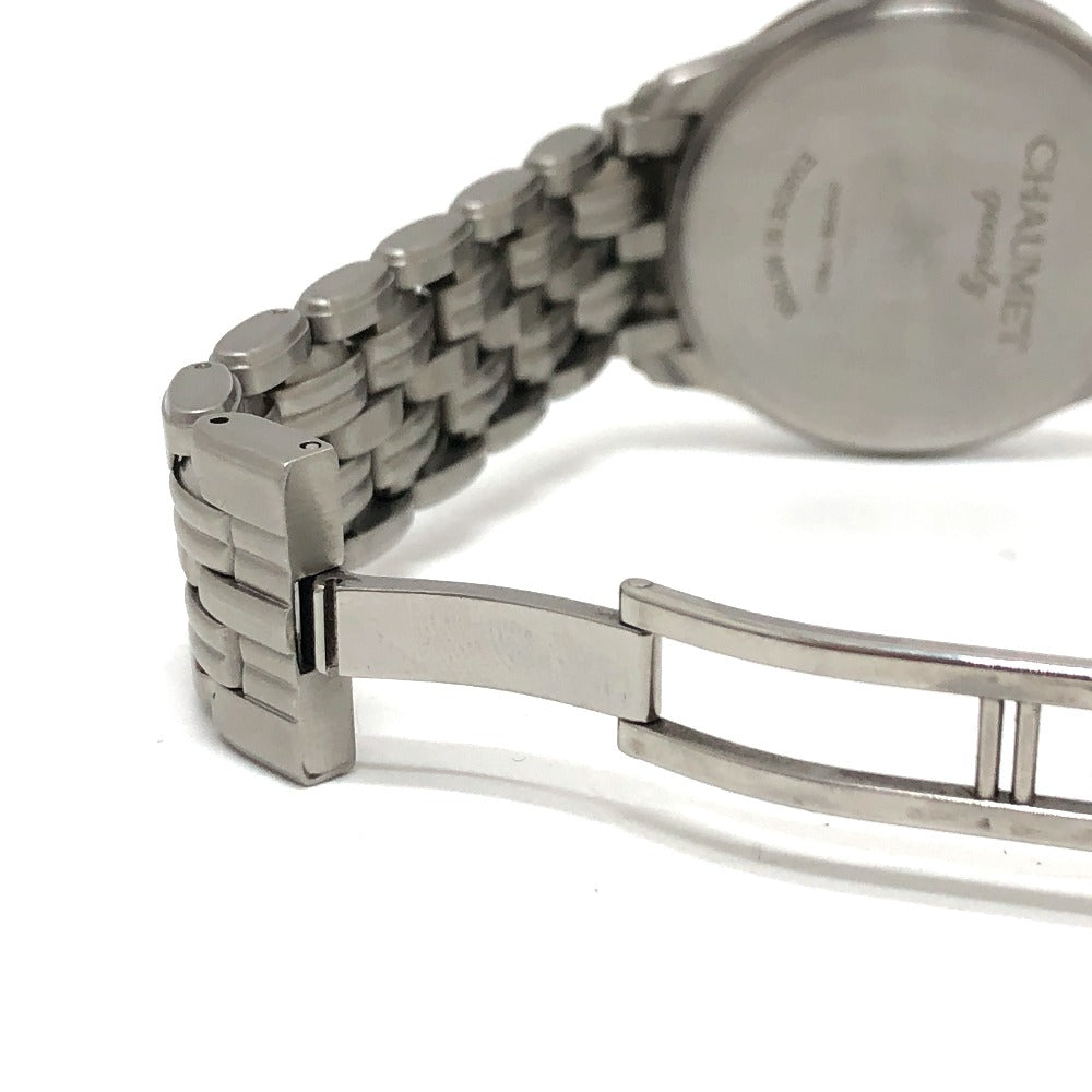 Chaumet 1A0017 アクィラ デイデイト クォーツ 時計 腕時計 ウォッチ 腕時計 SS メンズ シルバー - brandshop-reference