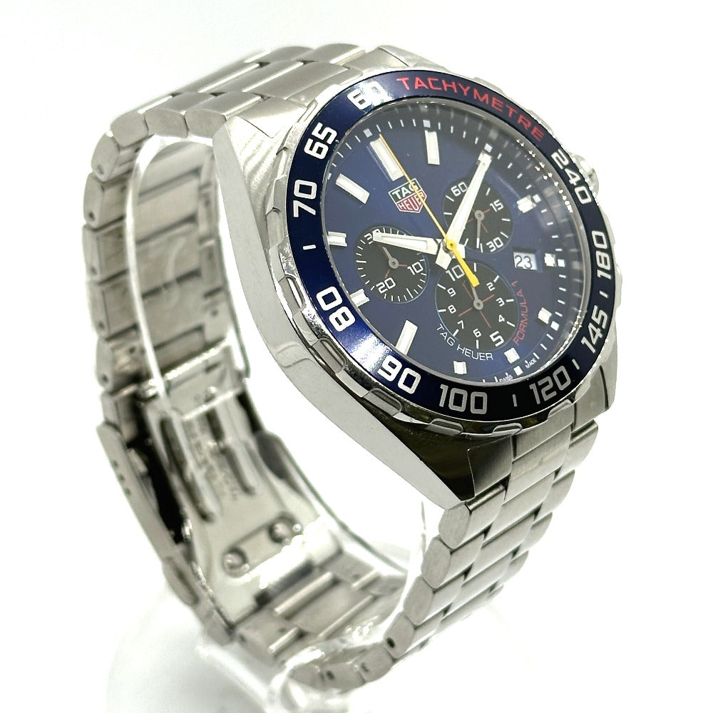 TAG HEUER CAZ101AL.BA0842 フォーミュラー1 レッドブルレーシングコラボ クロノグラフ クォーツ 時計 腕時計 ウォッチ 腕時計 SS メンズ シルバー