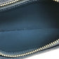 LOUIS VUITTON M58818 Portefeuille Brazza Bifold Long Wallet, Taurillon, Men's, Oceane, Navy