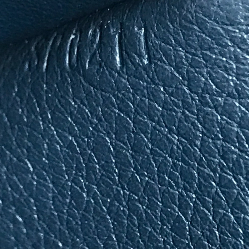 LOUIS VUITTON M58818 Portefeuille Brazza Bifold Long Wallet, Taurillon, Men's, Oceane, Navy