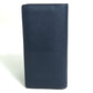LOUIS VUITTON M58818 Portefeuille Brazza Bifold Long Wallet, Taurillon, Men's, Oceane, Navy