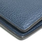 LOUIS VUITTON M58818 Portefeuille Brazza Bifold Long Wallet, Taurillon, Men's, Oceane, Navy