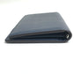LOUIS VUITTON M58818 Portefeuille Brazza Bifold Long Wallet, Taurillon, Men's, Oceane, Navy