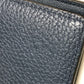 LOUIS VUITTON M58818 Portefeuille Brazza Bifold Long Wallet, Taurillon, Men's, Oceane, Navy