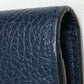 LOUIS VUITTON M58818 Portefeuille Brazza Bifold Long Wallet, Taurillon, Men's, Oceane, Navy