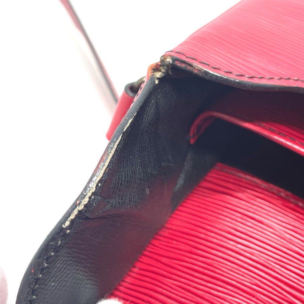 LOUIS VUITTON M52247 Epi Carte Ciel MM Bag Pochette Shoulder Bag in Epi Leather, Women's, Castilian Red