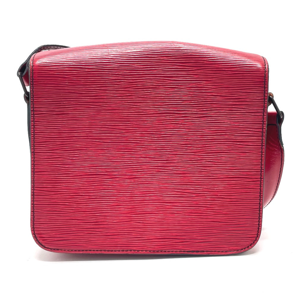 LOUIS VUITTON M52247 Epi Carte Ciel MM Bag Pochette Shoulder Bag in Epi Leather, Women's, Castilian Red