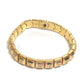 LOUIS VUITTON M64650 Nanogram Tennis Bracelet, Women's, Gold