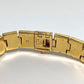 LOUIS VUITTON M64650 Nanogram Tennis Bracelet, Women's, Gold