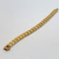 LOUIS VUITTON M64650 Nanogram Tennis Bracelet, Women's, Gold