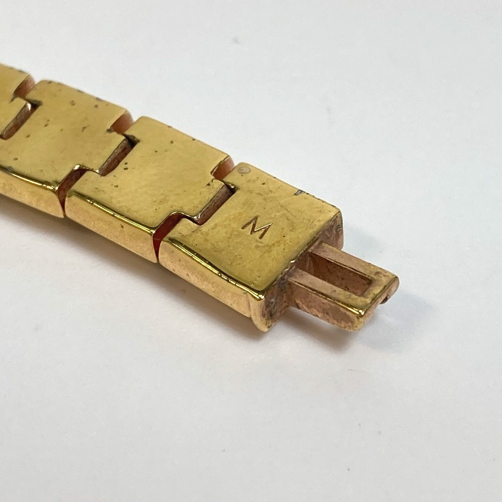 LOUIS VUITTON M64650 Nanogram Tennis Bracelet, Women's, Gold